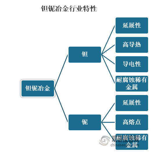 钽铌冶金行业指从钽矿及铌矿制造钽铌冶金产品的行业。钽在室温下为银色高密度的可延展固体，为具有高导热及导电性的耐腐蚀稀有金属。铌在室温下为软性的银色可延展固体，为具有高熔点的耐腐蚀稀有金属。钽及铌就物理特性而言彼此相似，经常共存于相同矿物质内。