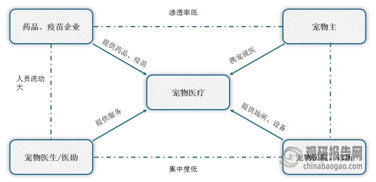 <strong>宠物医疗行业主体及特</strong><strong>点</strong>