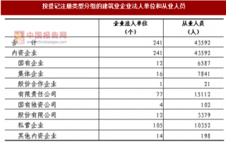 2017年湖南怀化市按注册类型分建筑业企业法人单位和从业人员占比情况调查（图）