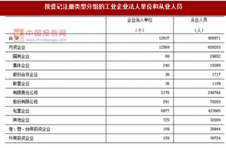 2017年湖南长沙市按注册类型分工业企业法人单位和从业人员占比及结构情况调查（图）