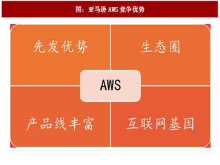 2017年中国PaaS行业亚马孙AWS竞争优势及营业收入分析（图）