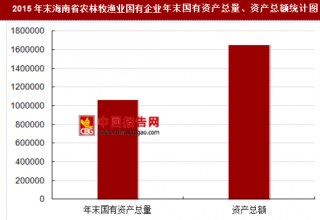 2015年末海南省农林牧渔业国有企业主要指标分析