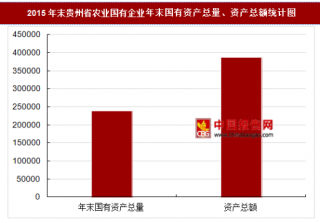 2015年末贵州省农业国有企业主要指标分析