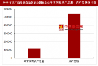 2015年末广西壮族自治区农业国有企业主要指标分析