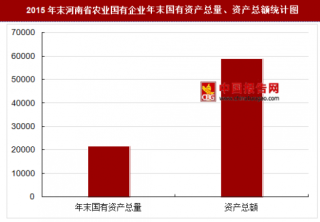 2015年末河南省农业国有企业主要指标分析