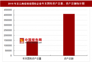2015年末云南省林业国有企业主要指标分析
