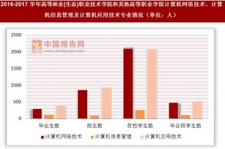 2016-2017学年高等林业(生态)职业技术学院和其他高等职业学院计算机网络技术、计算机信息管理及计算机应用技术专业情况