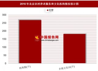 2016年北京农村养老服务和文化机构情况分析