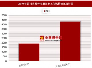 2016年四川农村养老服务和文化机构情况分析