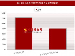 2016年上海农村村卫生室和人员情况分析