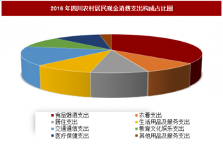 2016年四川农村居民现金消费支出构成分析