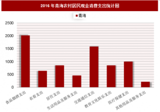 2016年青海农村居民现金消费支出分析