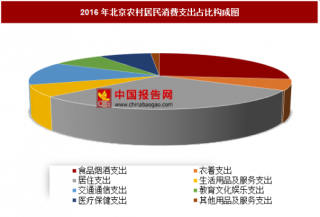 2016年北京农村居民消费支出分析