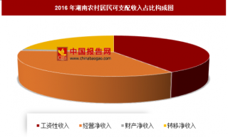 2016年湖南农村居民可支配收入分析