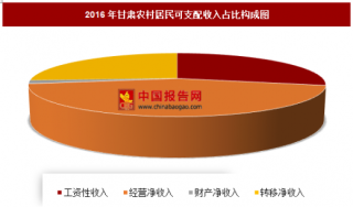 2016年甘肃农村居民可支配收入分析