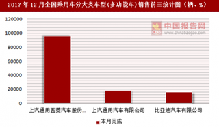 2017年12月全國乘用車分大類車型(多功能車)銷售信息統(tǒng)計(jì)分析