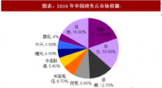 2018年中国私有云市场各品牌竞争力及政务云市场规模分析（图）