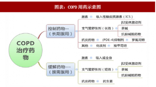 2018年中国呼吸药物行业COPD用药 以支气管舒张剂为首选（图）