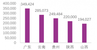 2018年我国考报考人数前五名（图）