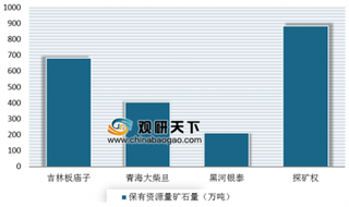 2019年银泰旗下黑河银泰东安、吉林板庙子金英及青海大柴旦金矿保有资源量矿石与金金属量情况分析