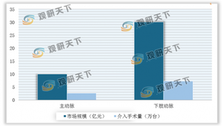 我国外周血管支架行业细分市场竞争：主动脉覆膜支架国产龙头显现 下肢市场提升空间较大