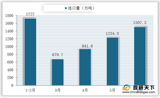 2020年H1我国粮食进口量额均有所增长 但出口量额均有所下降