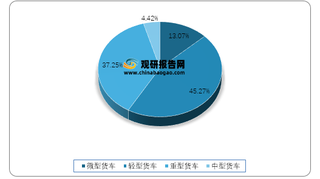 2021年5月我国货车分车型单月销售份额占比情况