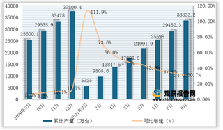 2021年1-9月全国及各省市微型计算机设备产量与同比增速统计情况